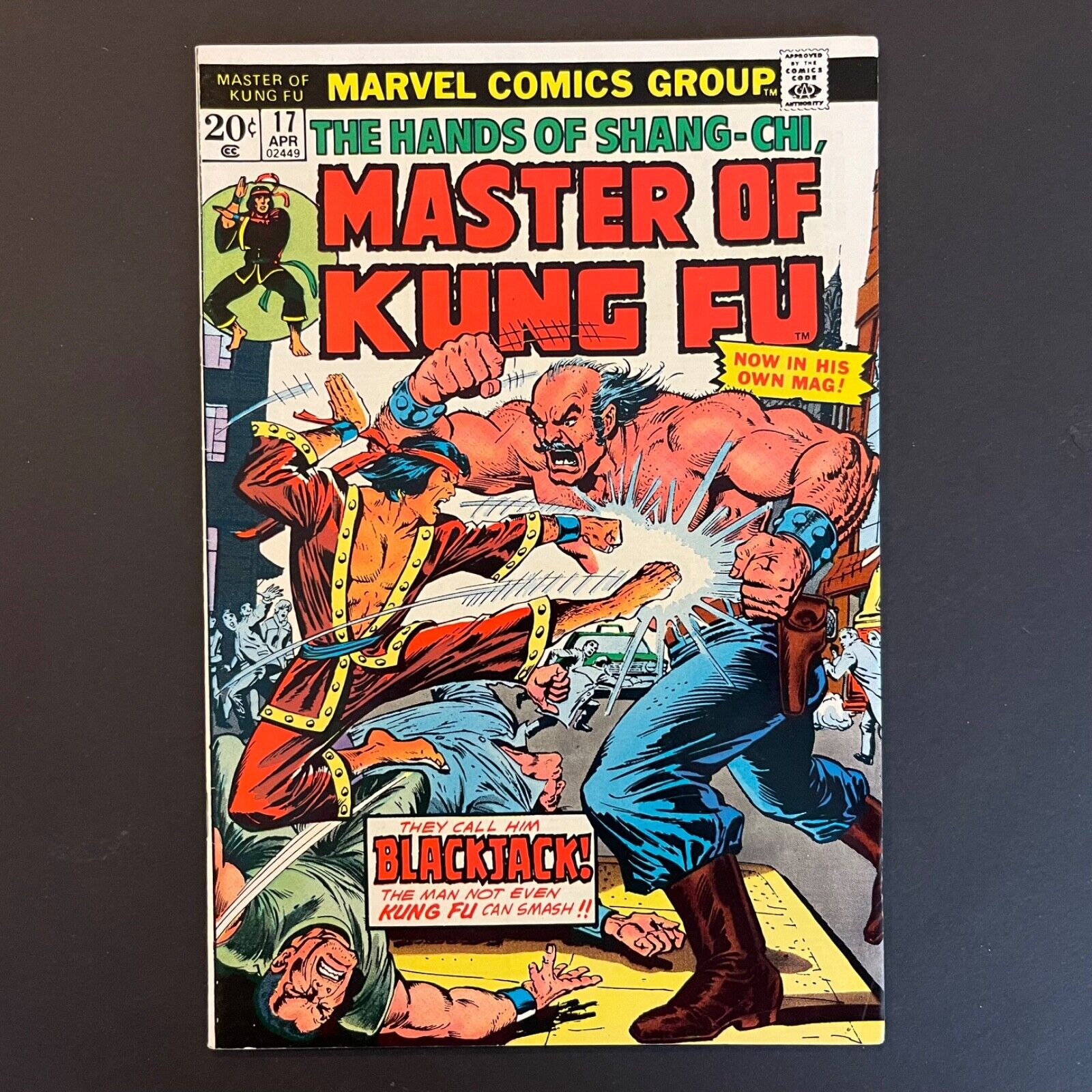 MASTER OF KUNG FU #17 MARVEL COMICS 1974 1ST ISSUE 3RD SHANG CHI HIGH GRADE