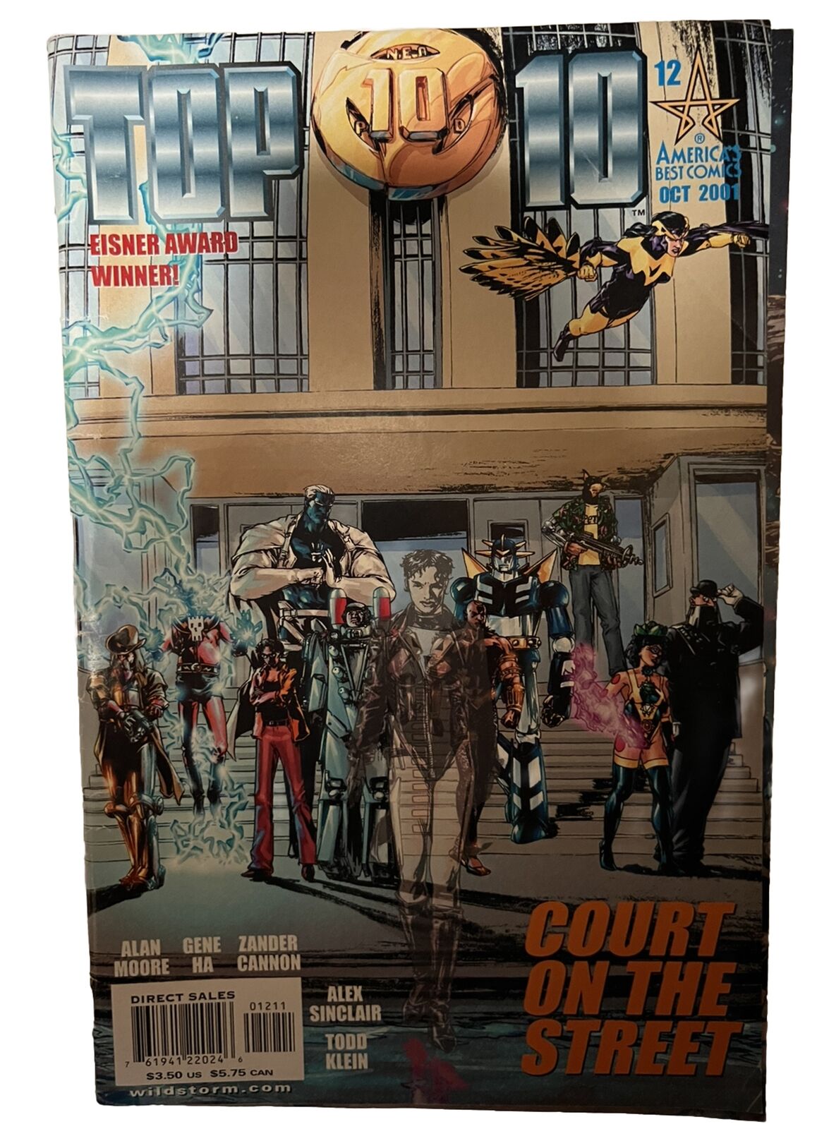 Wildstorm Comics Top 10 Comic: Court on the Street October 2001 #12