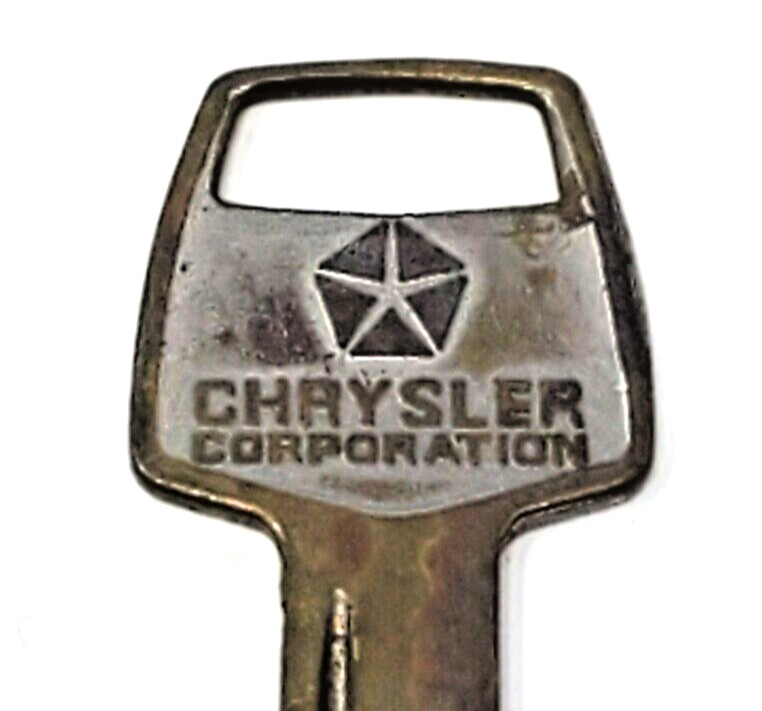Chrysler Ignition Key Vintage READ