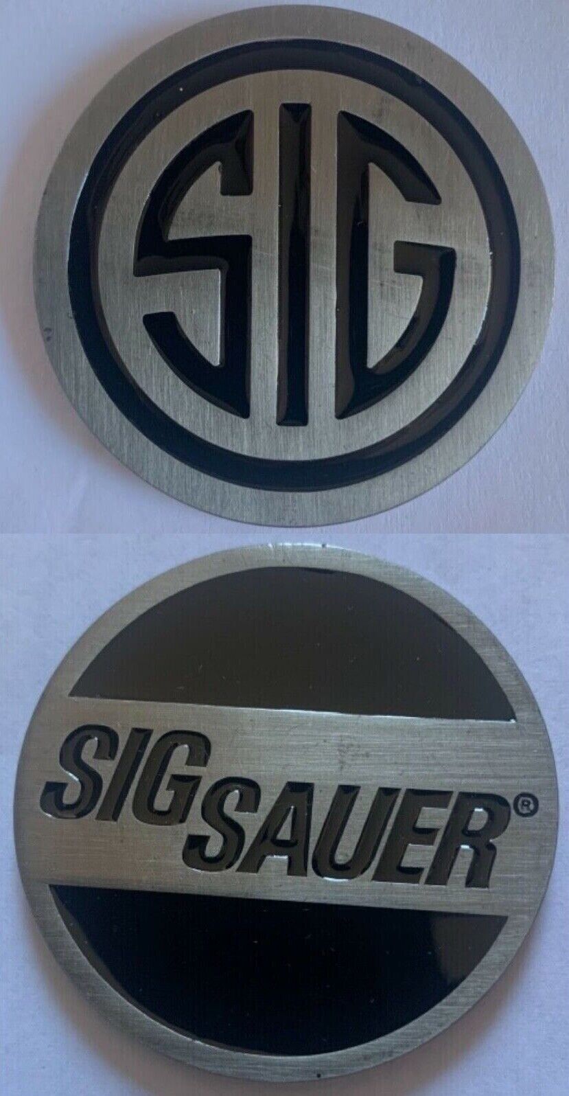 SIG SAUER CHALLENGE COIN SIGARMS 226 227 228 229 239 365 P320 