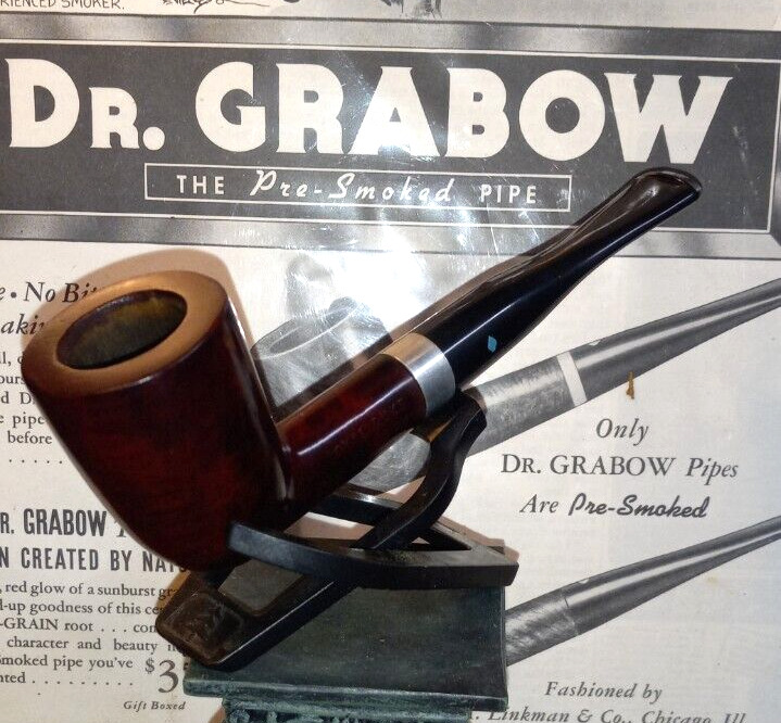 VERY NICE VINTAGE USED ESTATE DR GRABOW DUBLIN BOWL PIPE CLEANED & POLISHED