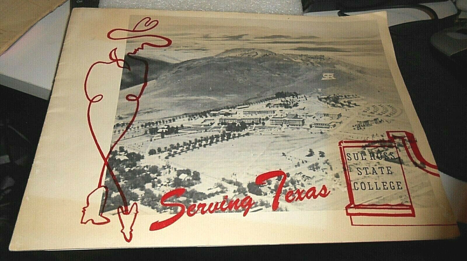 Vintage Sul Ross State College Texas Pictorial Introduction Catalog Brochure  