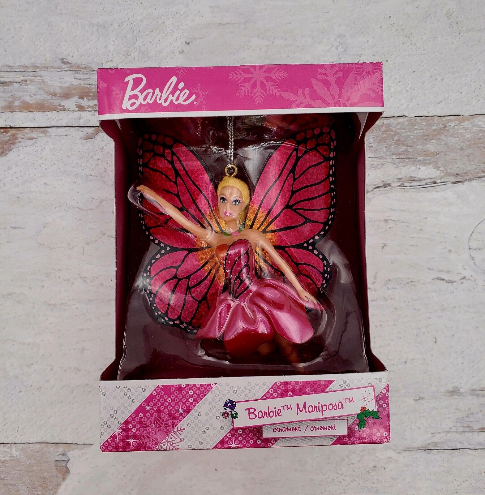2013 American Greetings Barbie Mariposa Butterfly Ornament