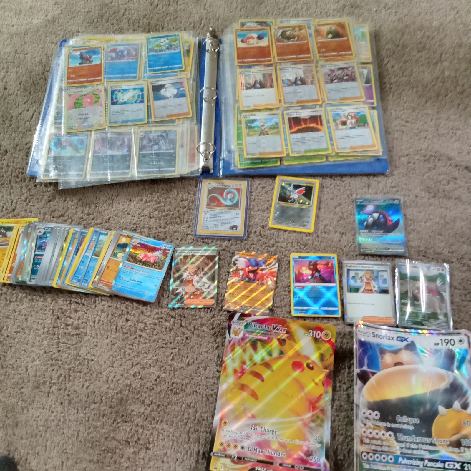 Pokemon Binder Collection Lot of 200 HOLO Cards Mixed WOTC Sword Shield & More