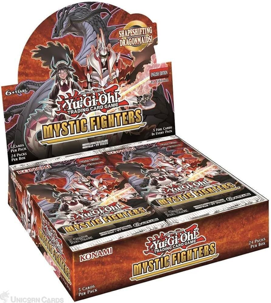 YuGiOh Mystic Fighters 1st Edition Booster Box ::