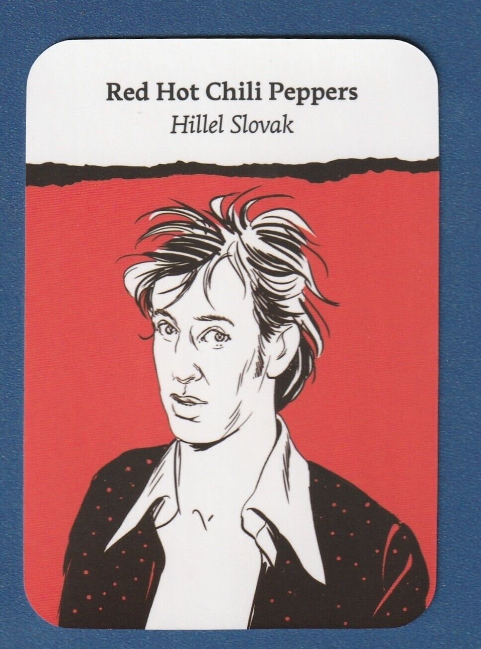 HILLEL SLOVAK 2018 Come Together The Rock Bands Game Card RED HOT CHILI PEPPERS*