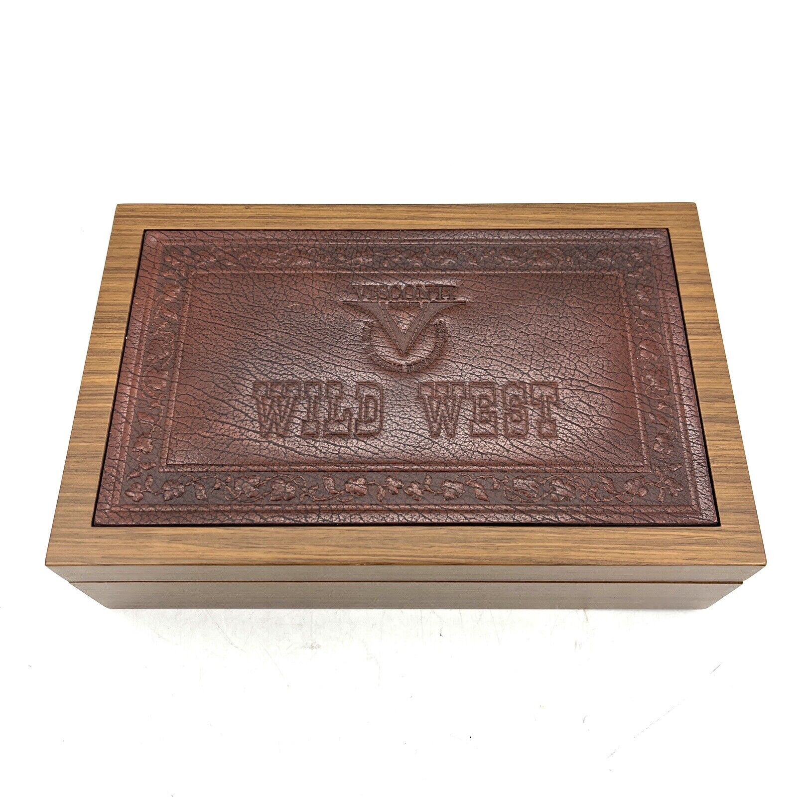Visconti Wild West Collectors Edition Wooden and Leather Case - Case Only