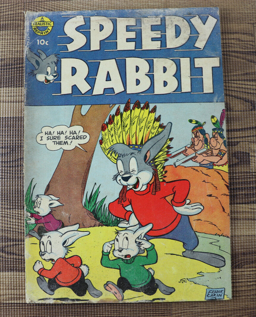 1953 Realistic Comics Speedy Rabbit #0 P/VG