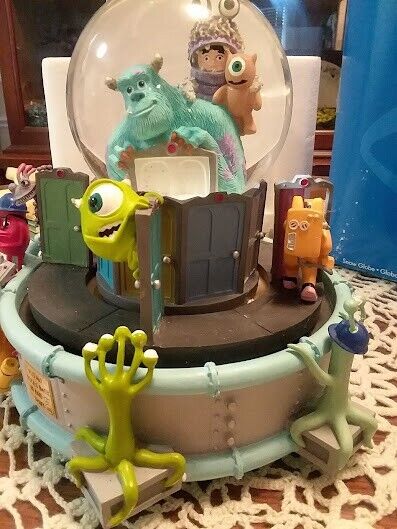 Disney Monster Inc Musical Snowglobe “If I Didn\'t Have You” First Monster globe
