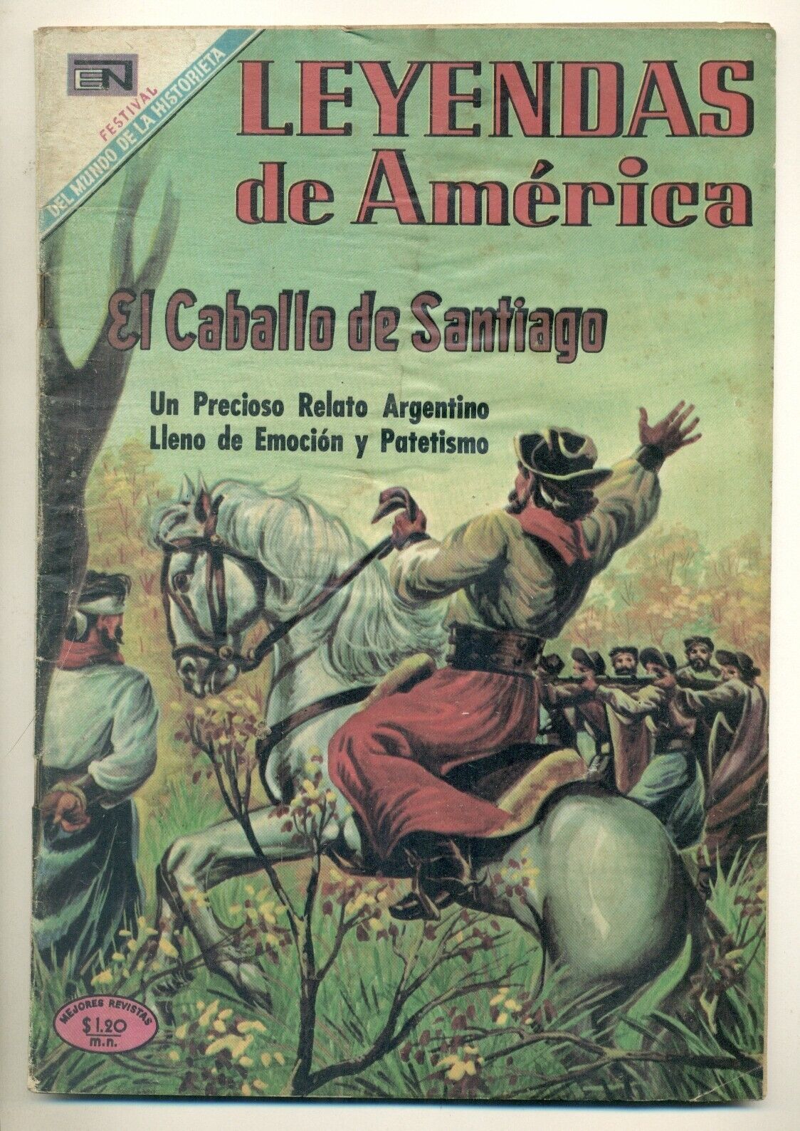 LEYENDAS de AMERICA #163 Novaro Mundo de la Historieta 1969