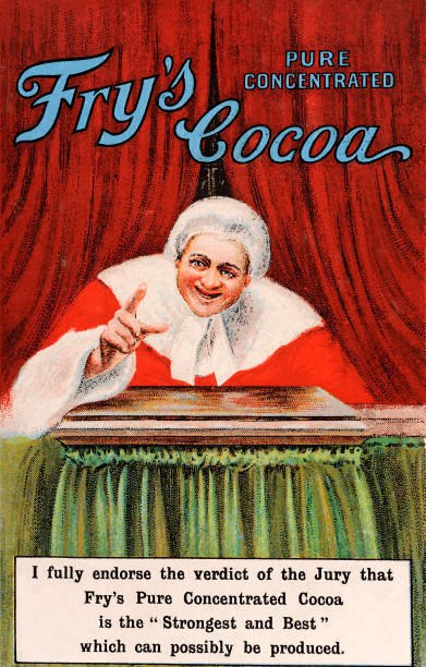Vintage Illustration Advertising Fry\'S Cocoa 1920 Advertising OLD PHOTO