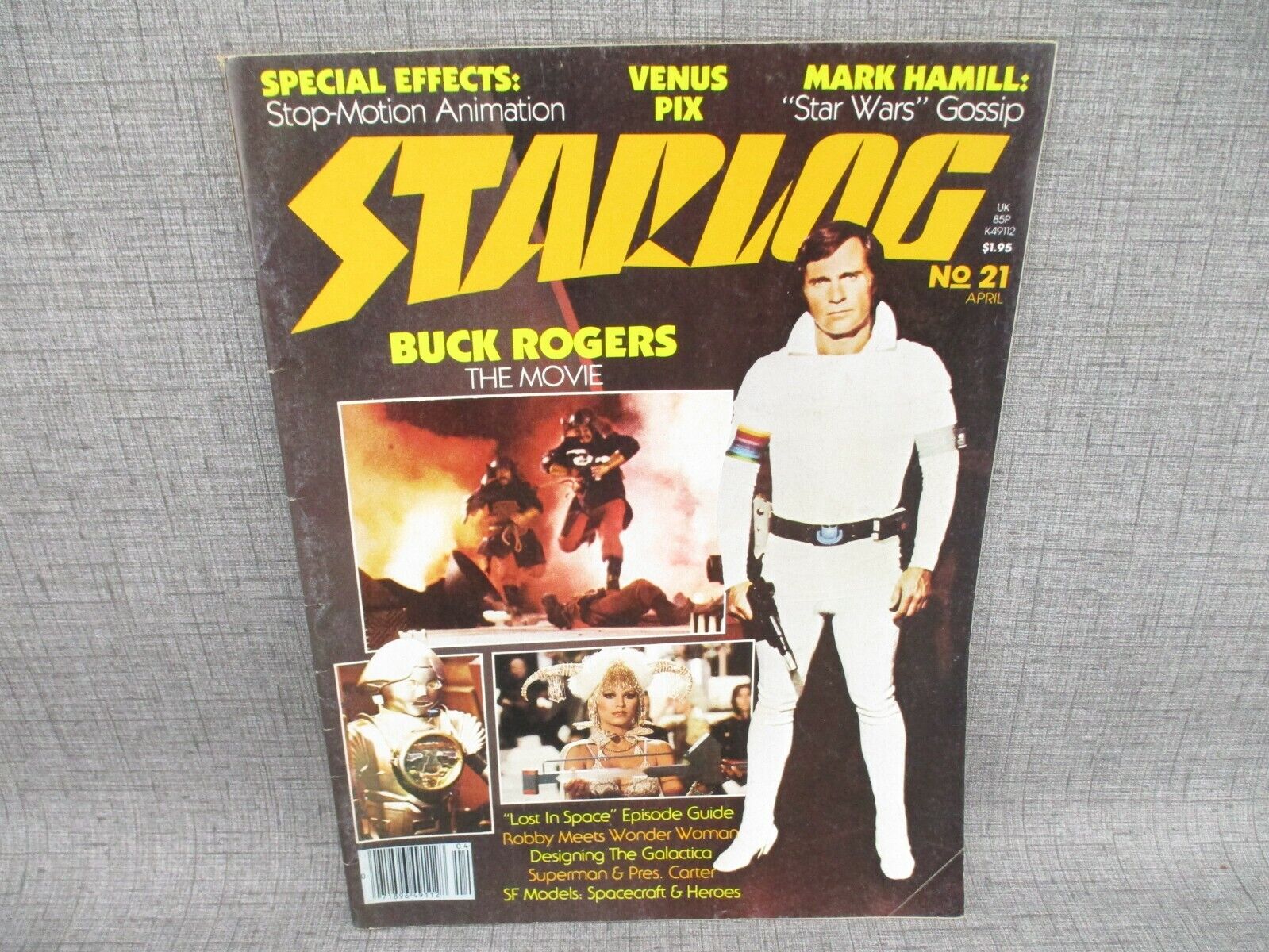 Starlog Magazine 21 Buck Rogers Lost in Space Mark Hamil Interview Vintage