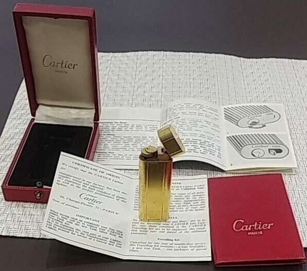 Cartier Lighter Gold with box