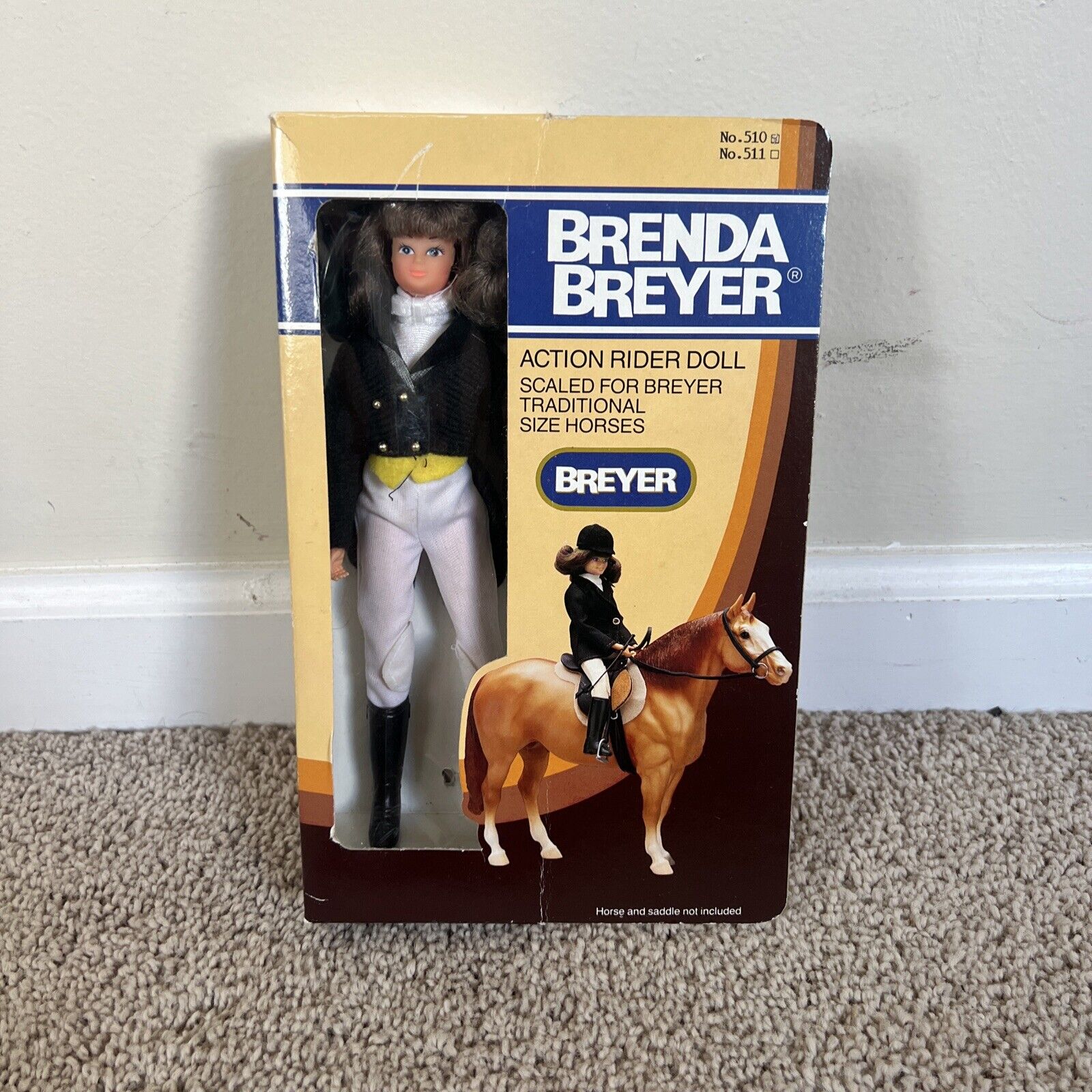 VTG Brenda Breyer Action Doll Rider Dressage 510 NEW Traditional Size 90s