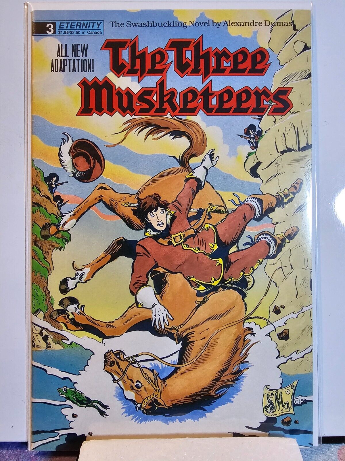 Three Musketeers #3 Comic 1989 Eternity Comics