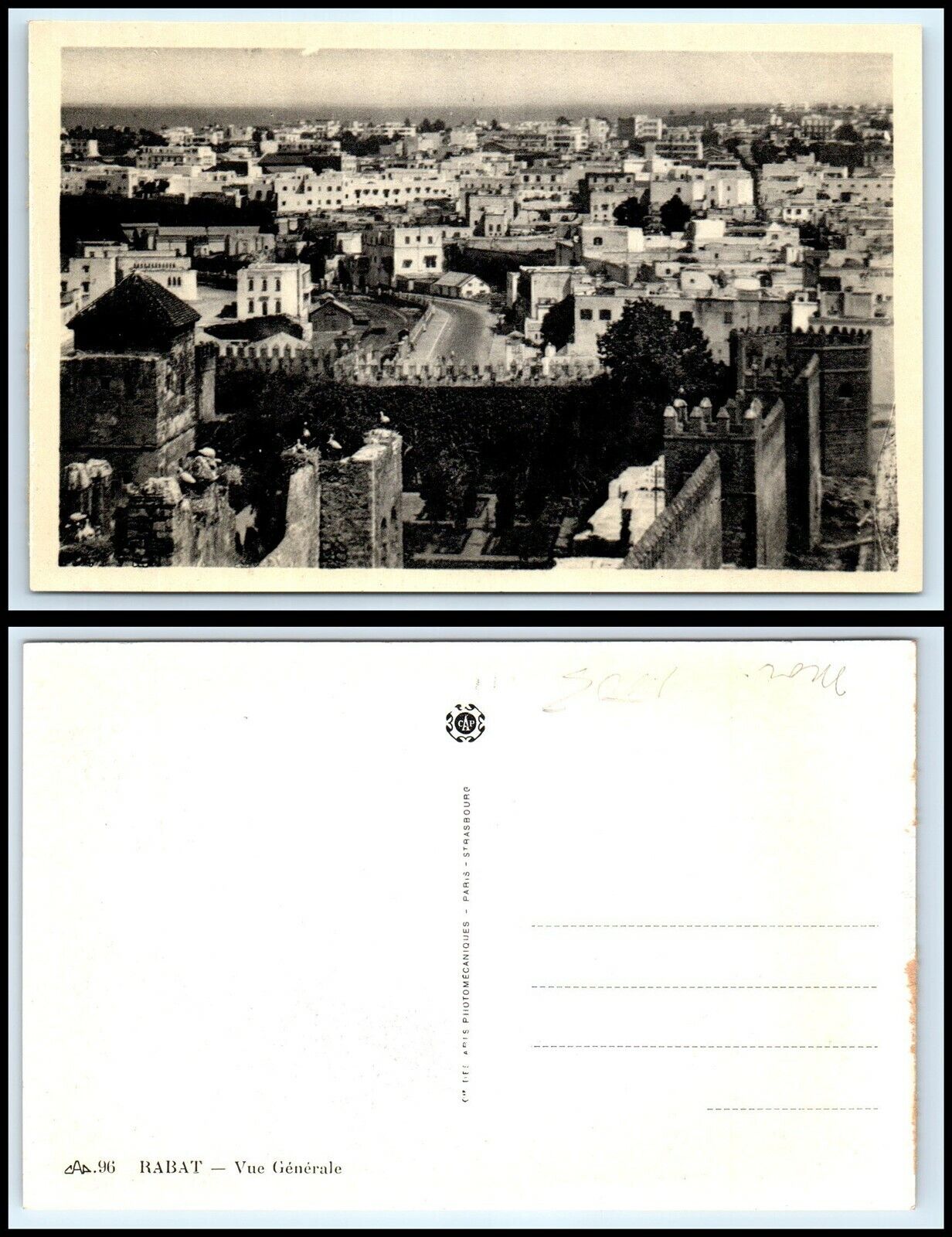 MOROCCO Postcard - Rabat, General View E12
