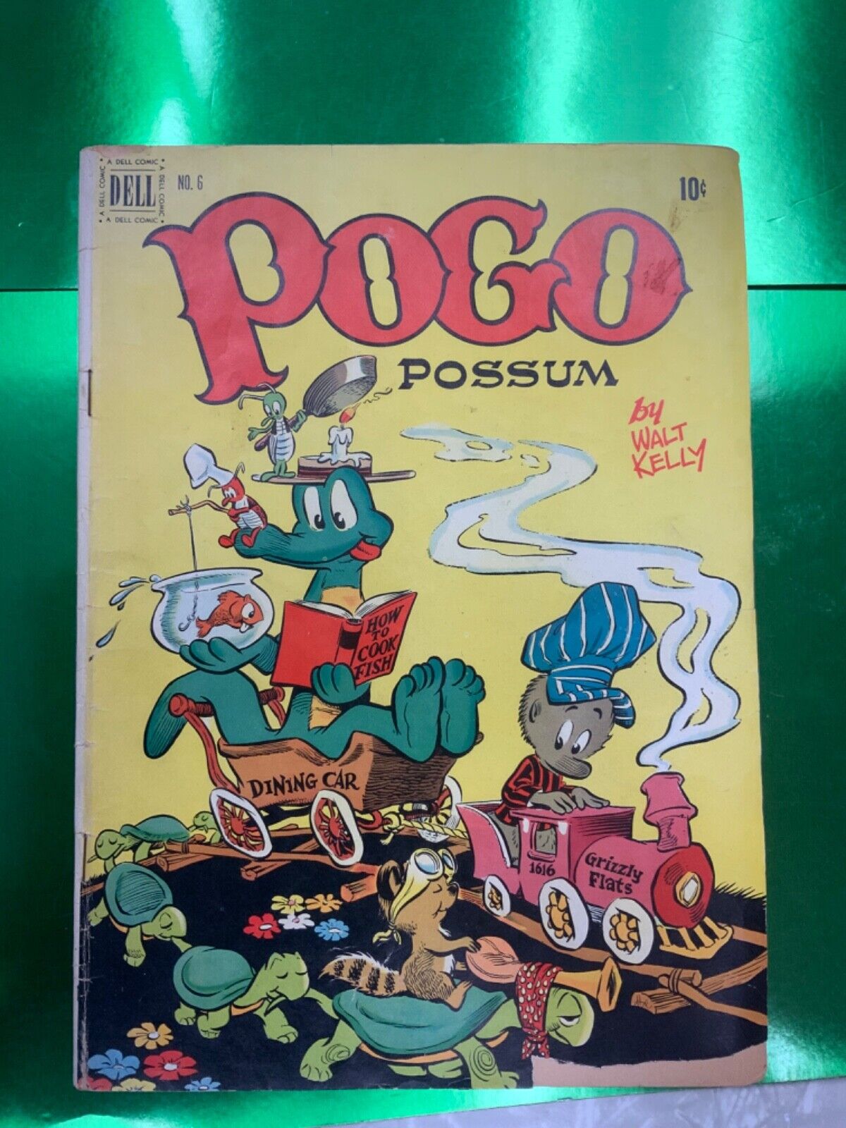 Pogo Possum # 6 1951 Dell Comics July  Walt Kelly Albert Alligator GD