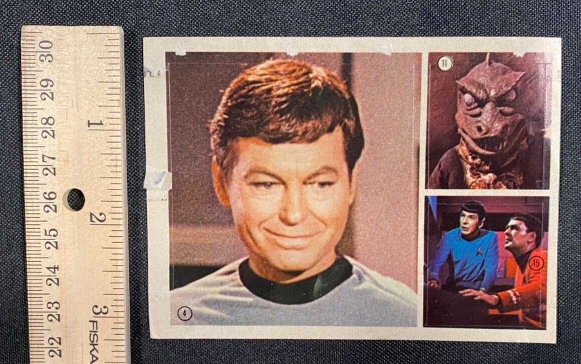 1975 Vintage Paramount Morris Imports Star Trek Sticker #4,#15, #11 NH 12423