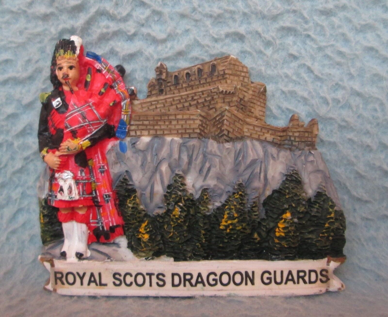 Royal Scots Dragoon Guards British Army 3D Magnet Travel Souvenir Refrigerator