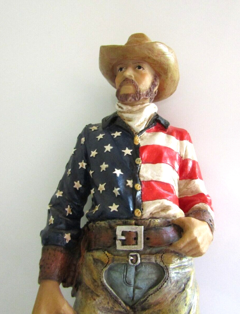 Cowboy Figure Statue 12\