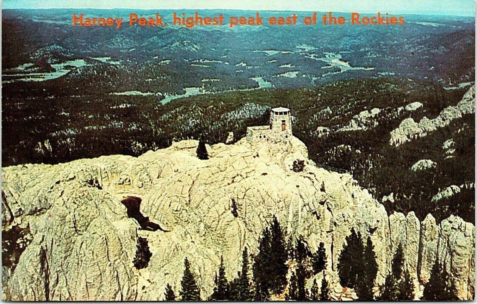 Harney Peak Highest Peak East of the Rockies Harney South Dakota 1969