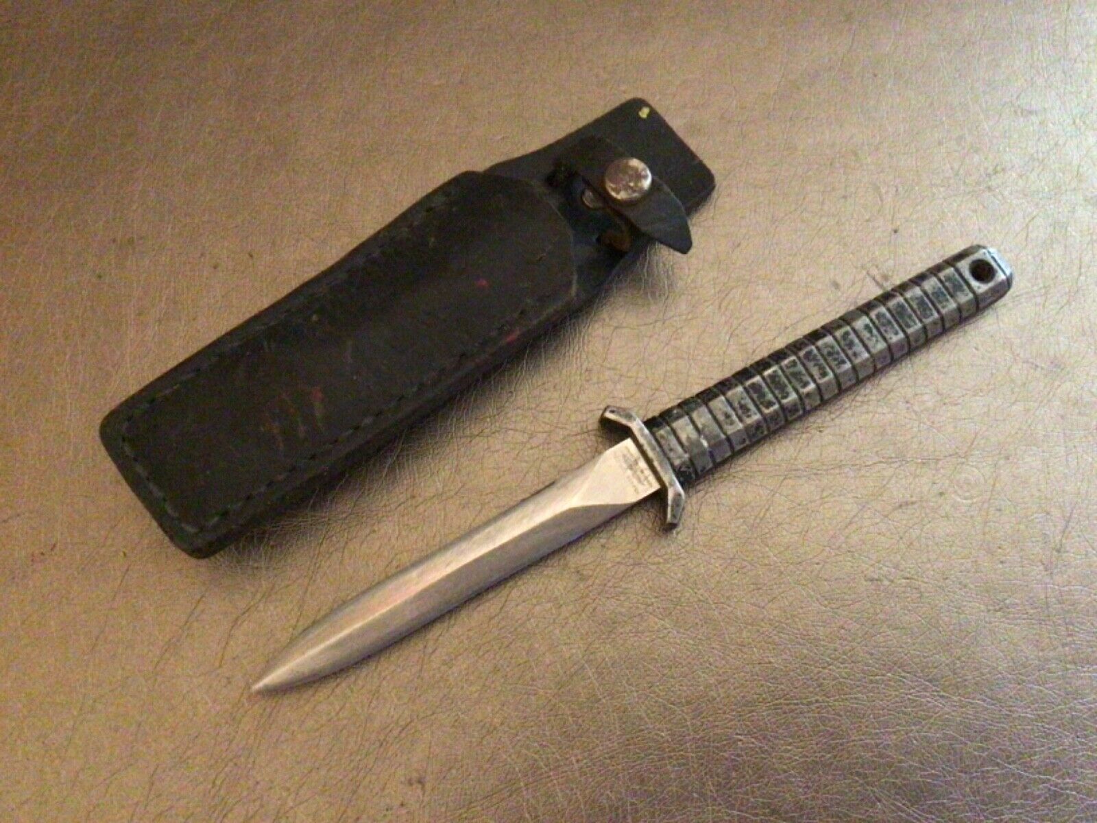 Parker Cut Co Japan Fixed Blade Boot Knife Dagger With Sheath