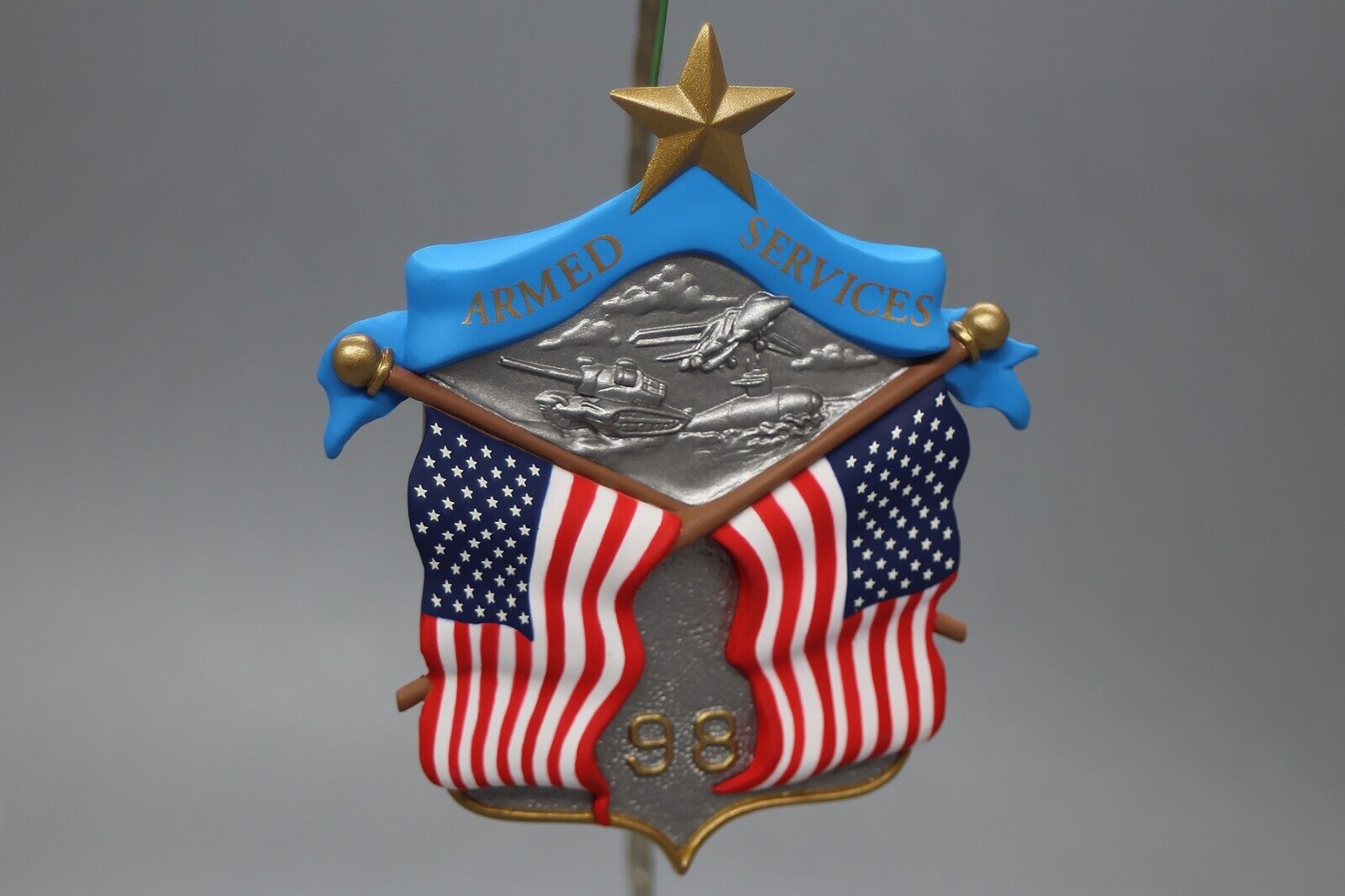 1998 National Salute - Armed Services - Hallmark Keepsake Ornament