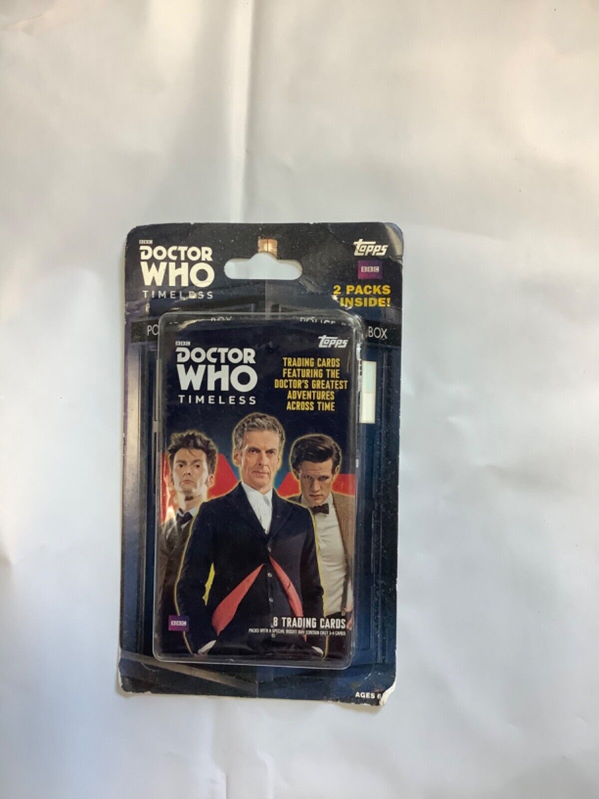 2016 Topps Doctor Who Timeless Trading Card Pack 2 pack each New Sealed
