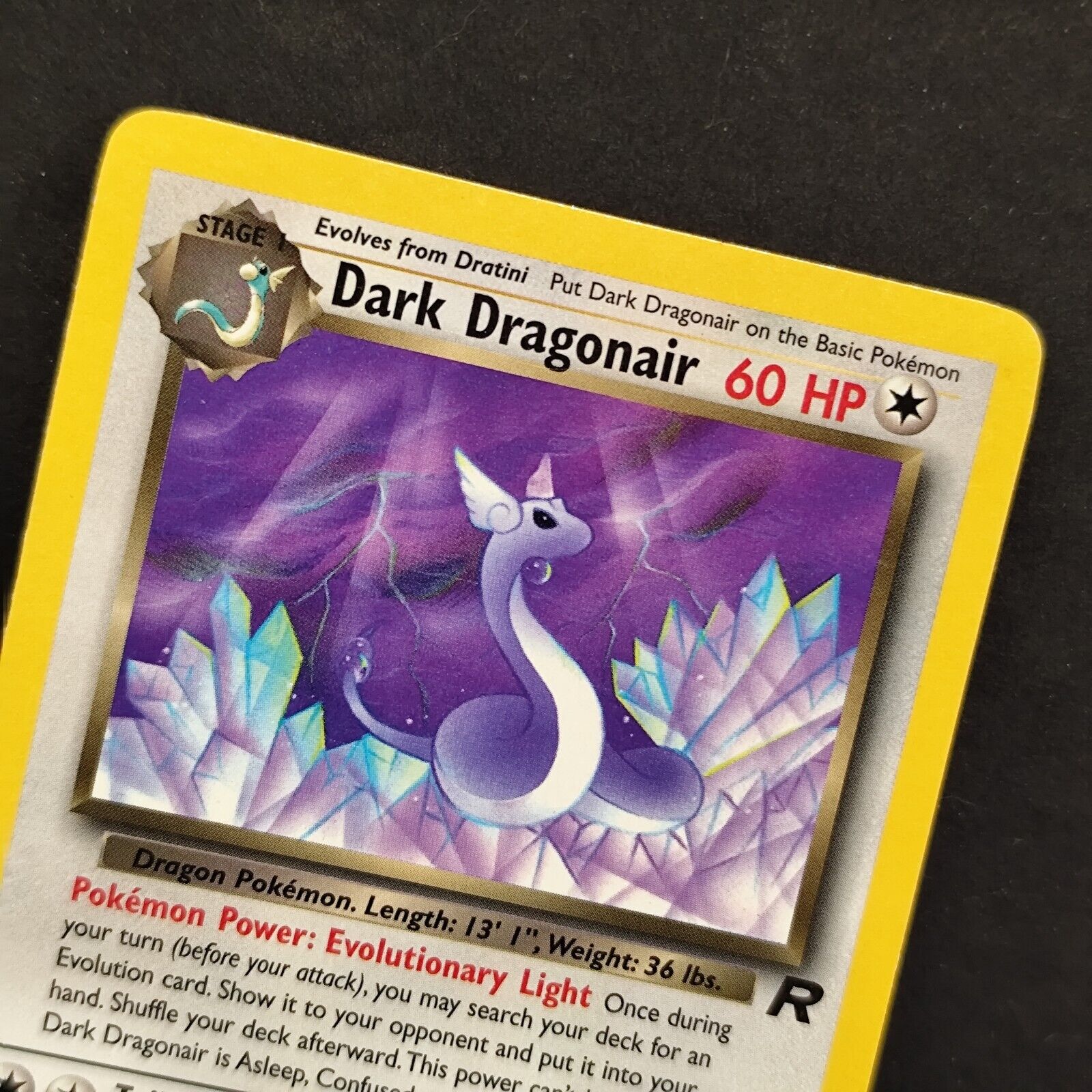 Dark Dragonair 33/82 - Team Rocket - Unlimited Pokemon Vintage - NM Near Mint