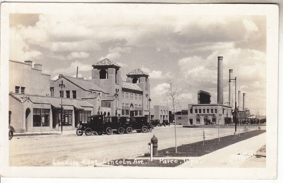 RPPC Parco Sinclair Wyoming Carbon CO Street View Cars near Rawlins WY Photo