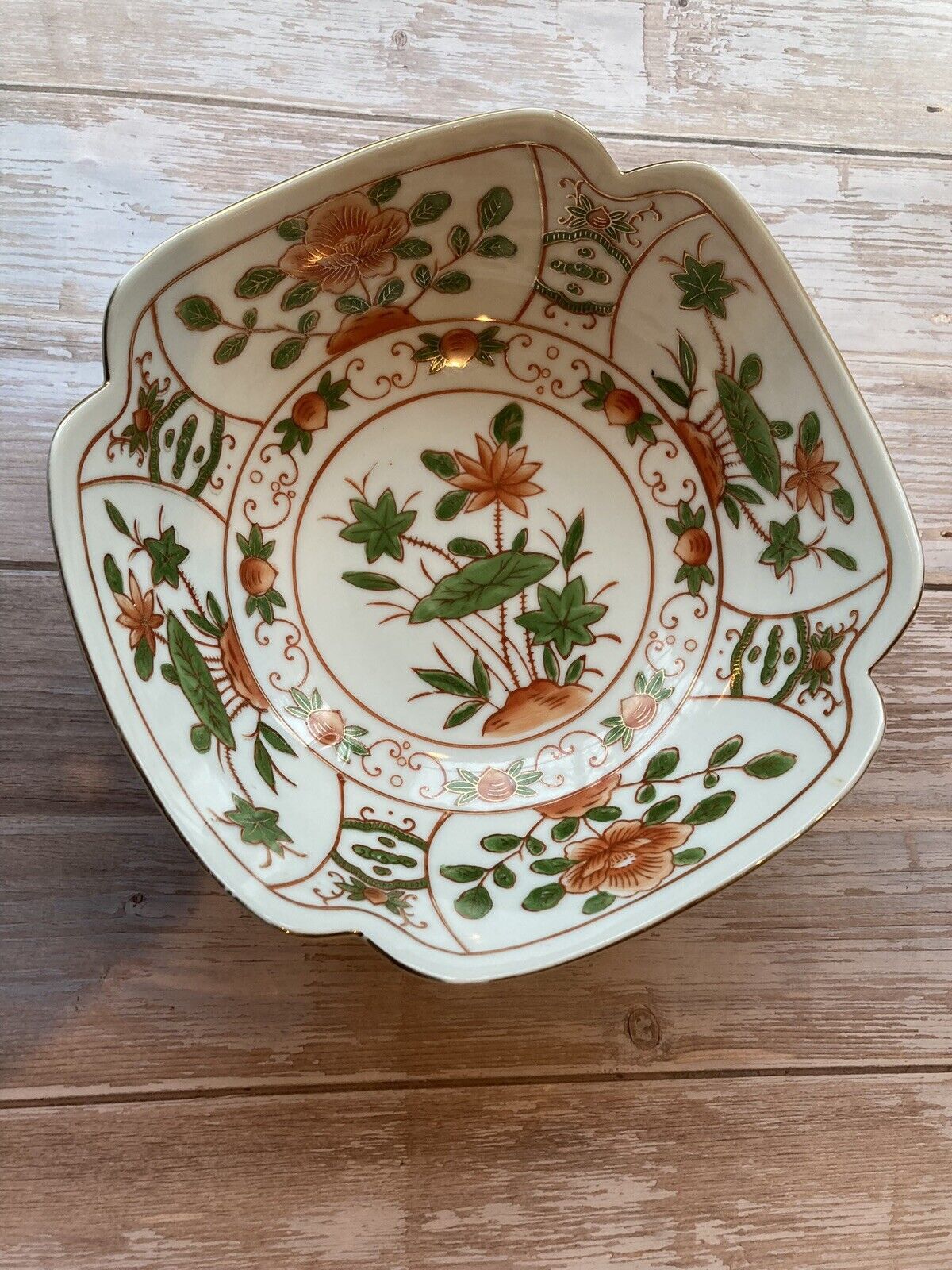Vintage, Andrea by Sadek Floral Decorative Bowl