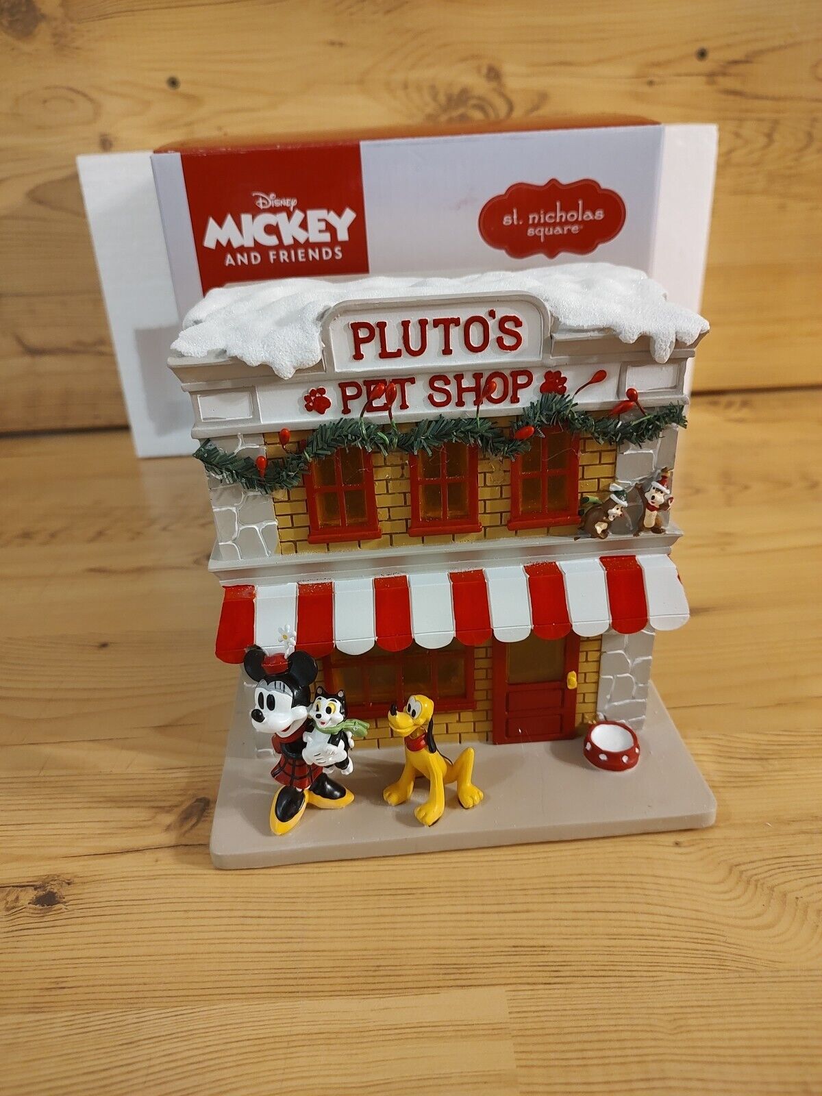 St. Nicholas Square Pluto's Pet Shop  Disney Mickey And Friends
