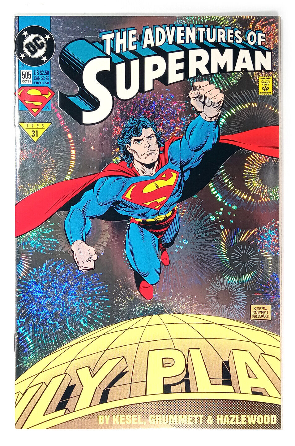 The Adventures of Superman #505 Reign of The Supermen (1993) DC Comics