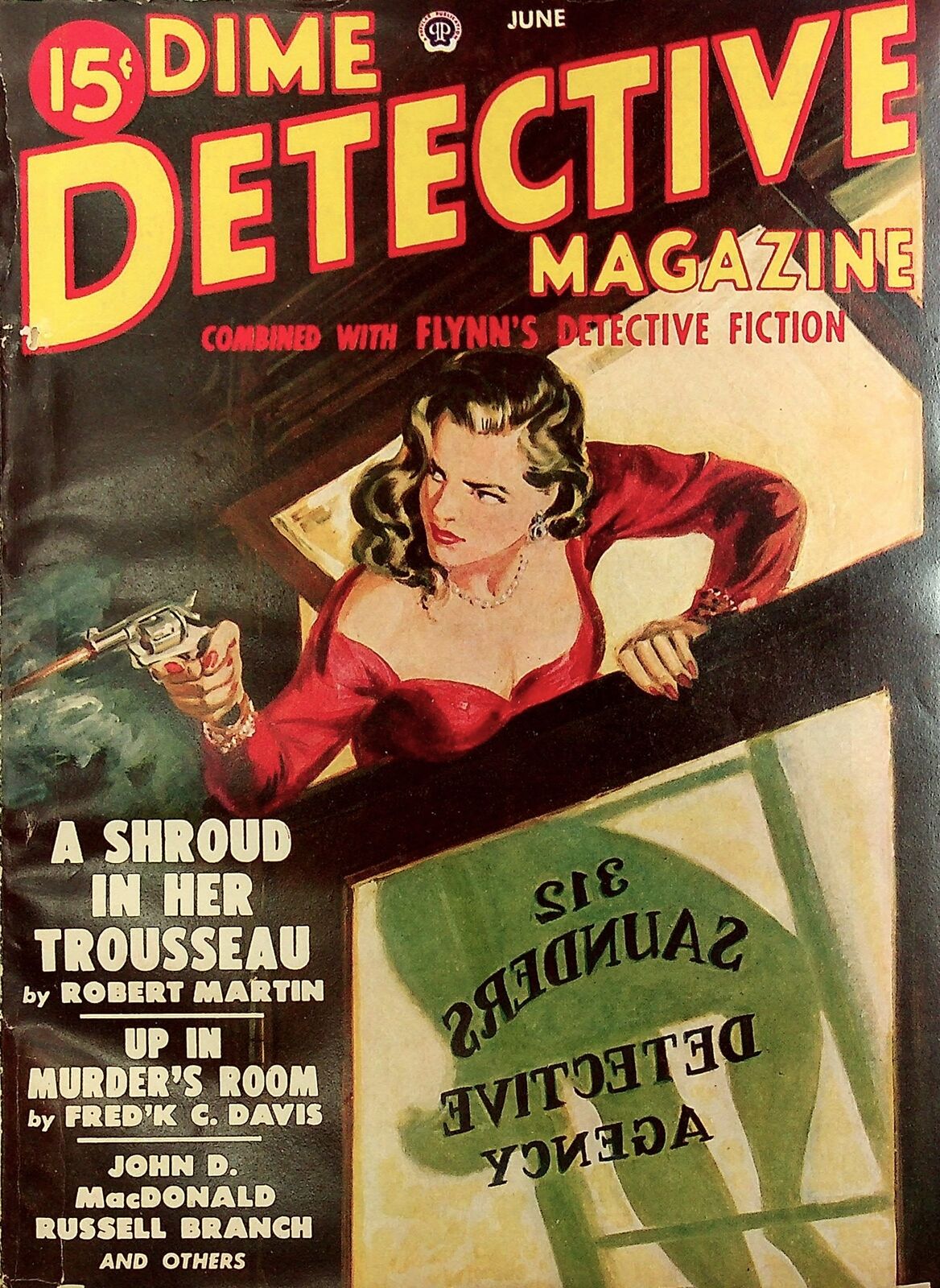 Dime Detective Magazine Pulp Jun 1949 Vol. 60 #2 VG
