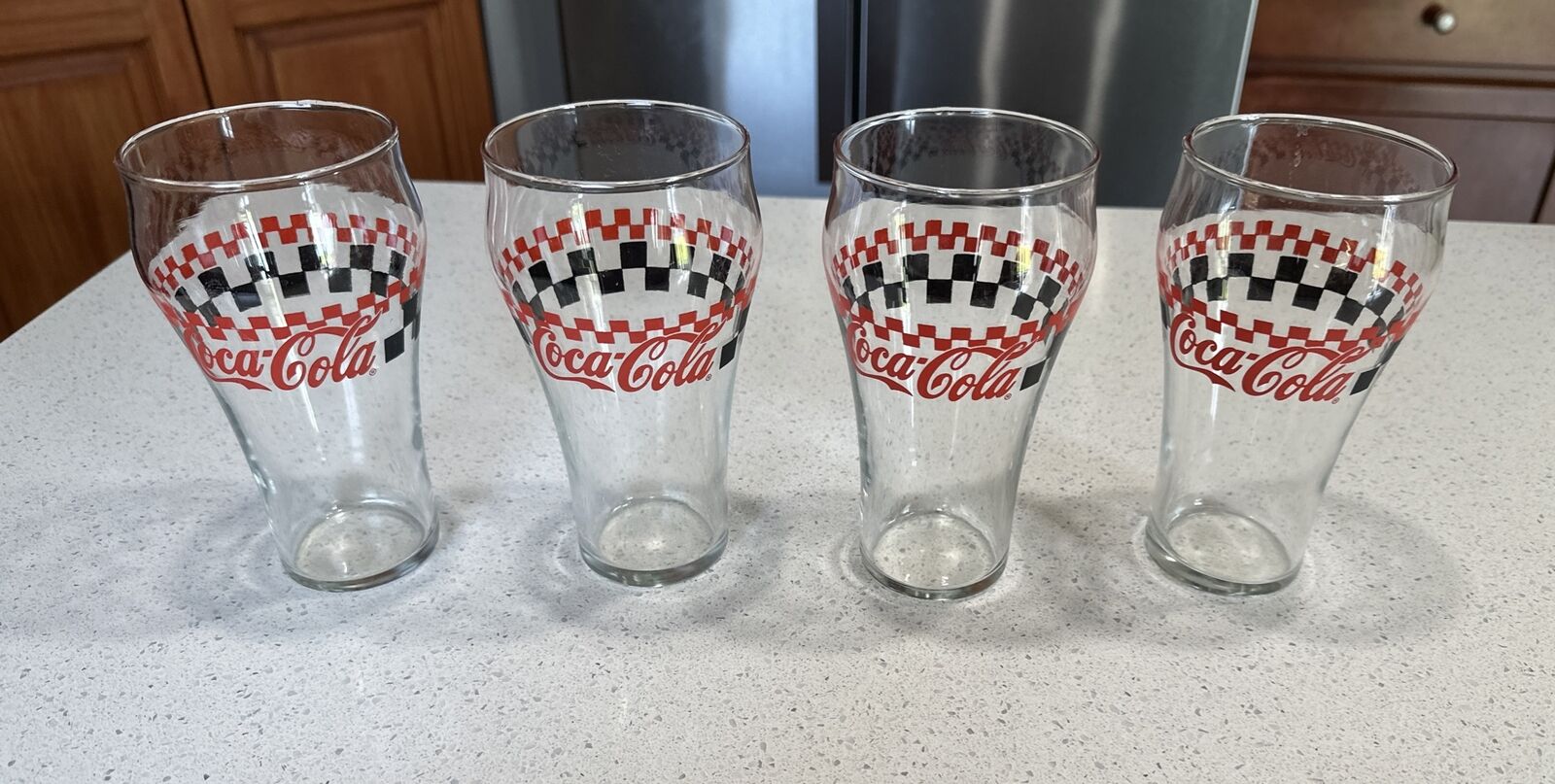 Vintage Coca-Cola glasses Glass Set Of 4
