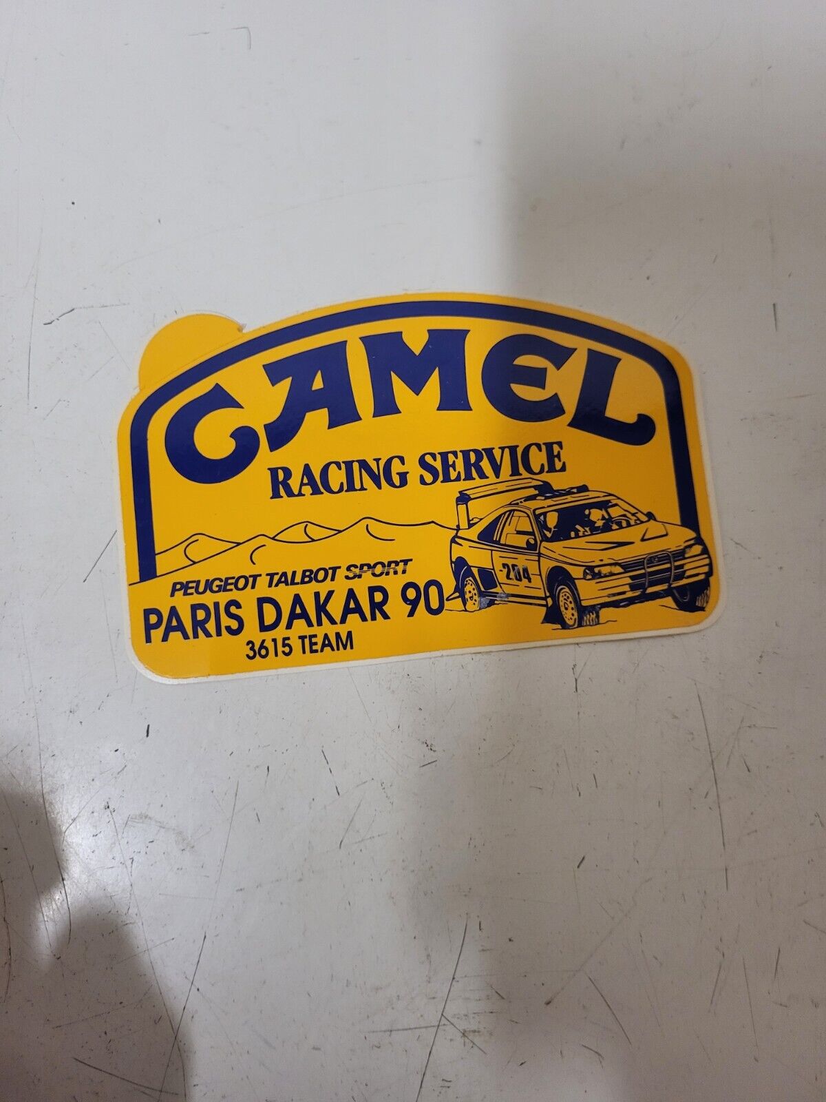 Camel Paris Dakar Stickers