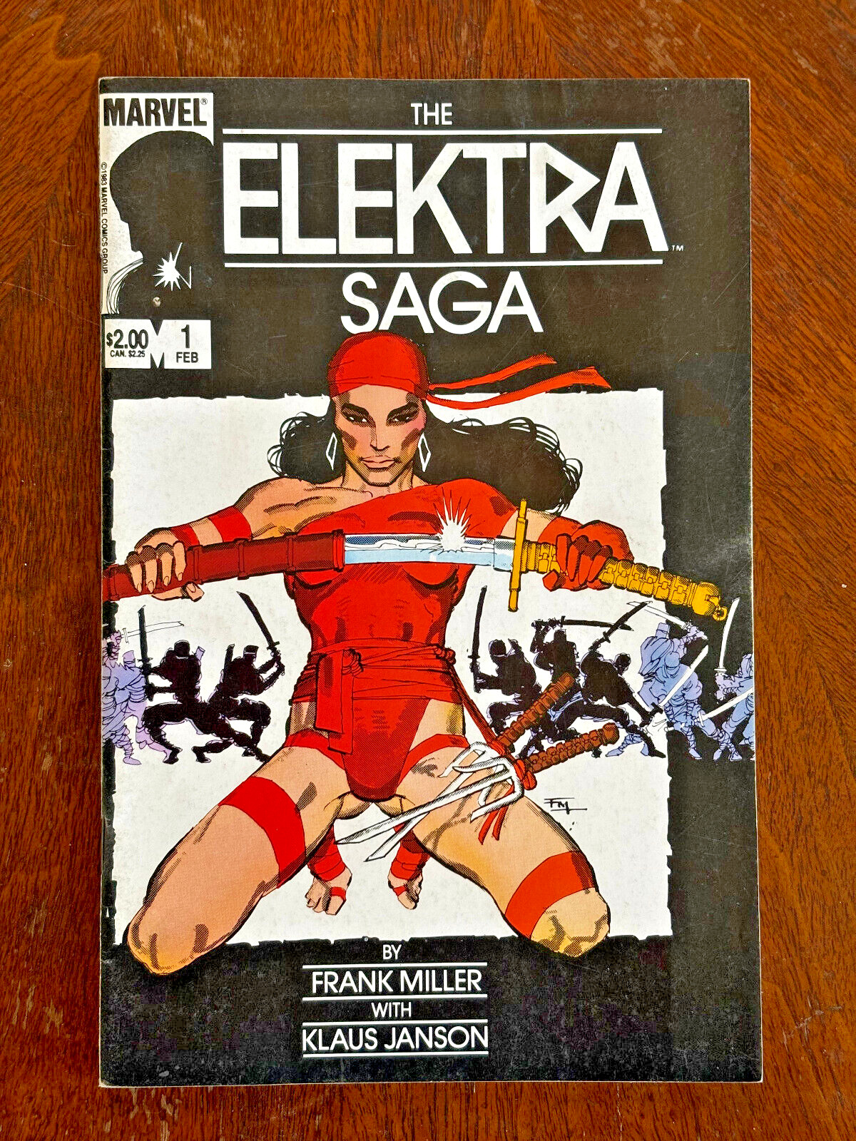 Elektra Saga #1 (1984) Frank Miller & Klaus Janson - High Grade- Marvel