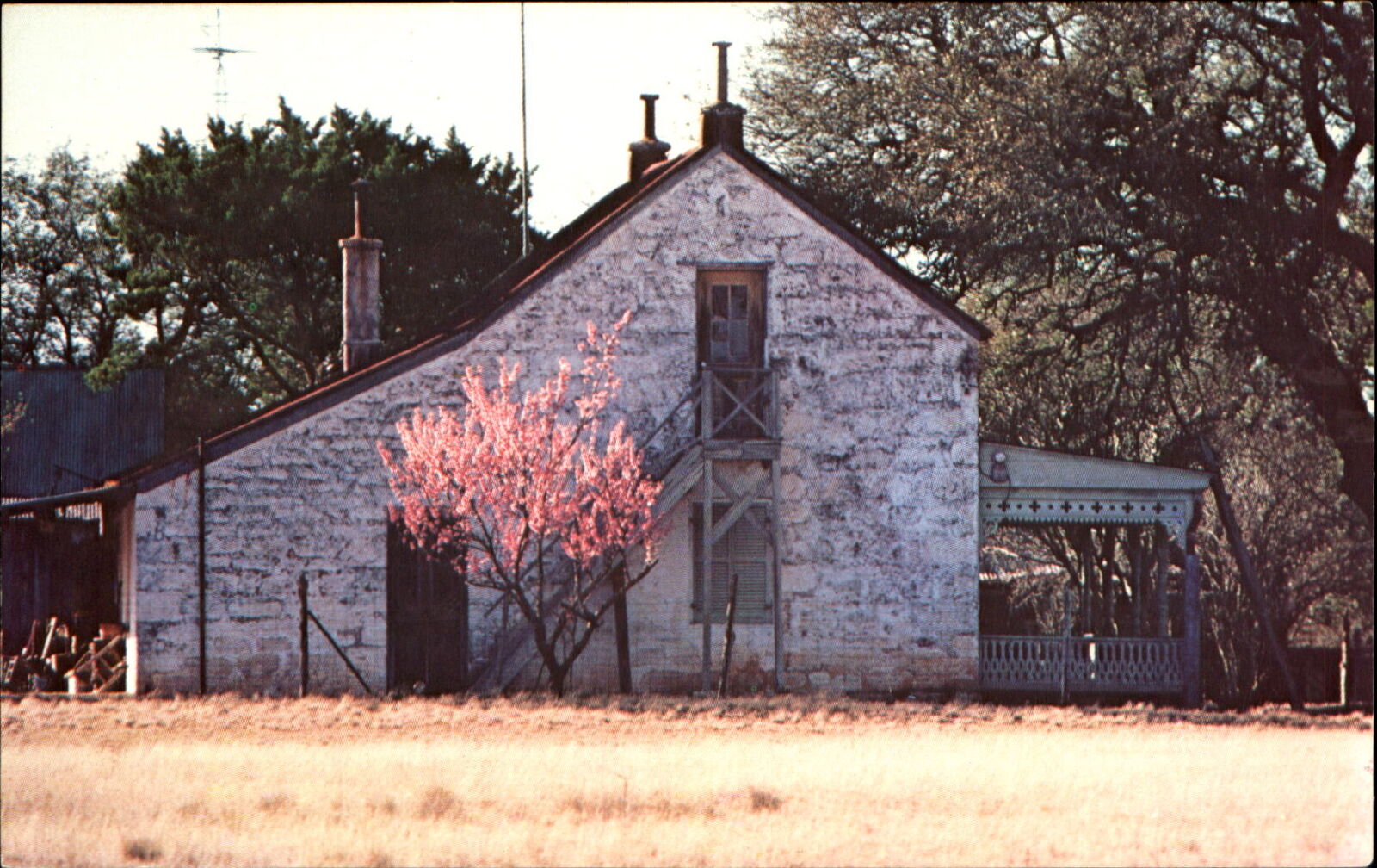 Native Limestone house ~ Texas Hill Country ~ built by German settlers 1840s