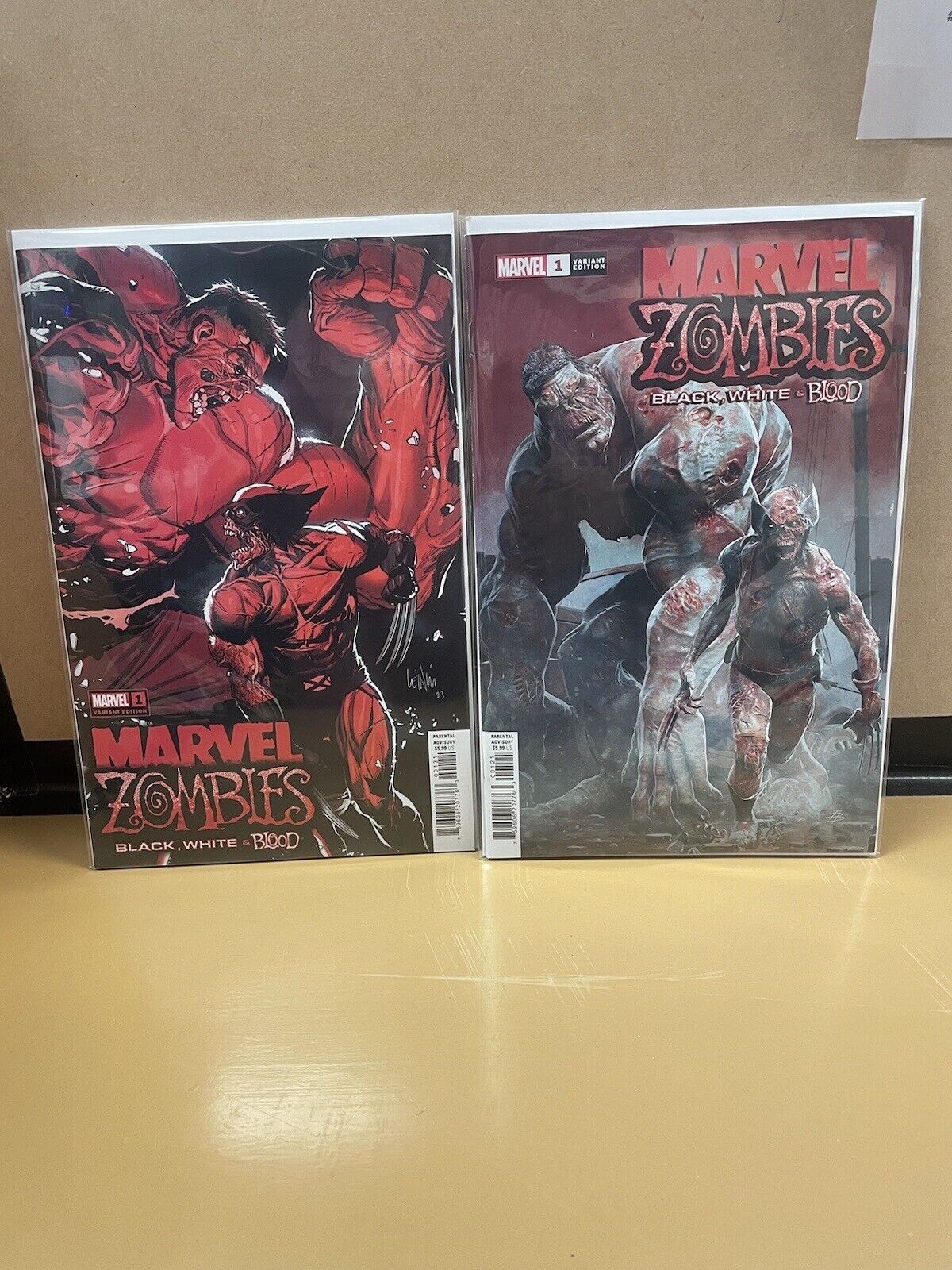 Marvel Zombies Black White & Blood #1-4 Complete Series Marvel 2023 - NEW