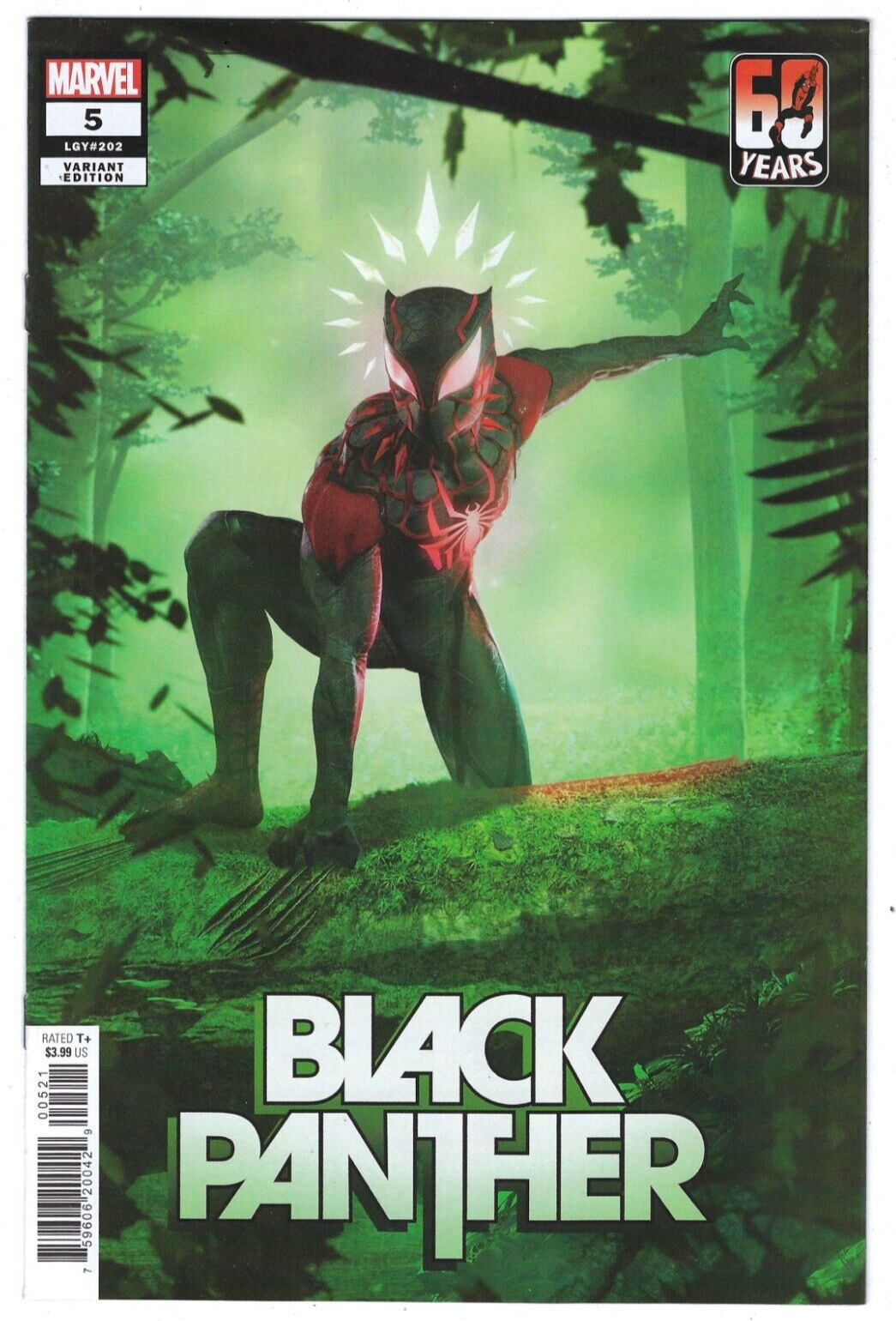 Marvel Comics BLACK PANTHER #5 first printing BossLogic cover B variant