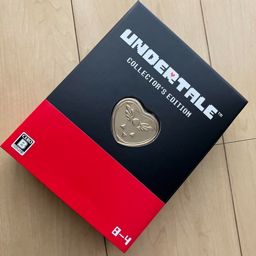 Undertale Collector's edition Nintendo Switch ver CD Booklet Music box locket