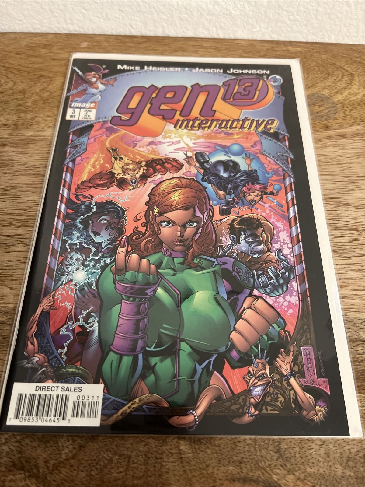 Gen 13 Interactive Image Comics Issue# 3 Comic Book (New)