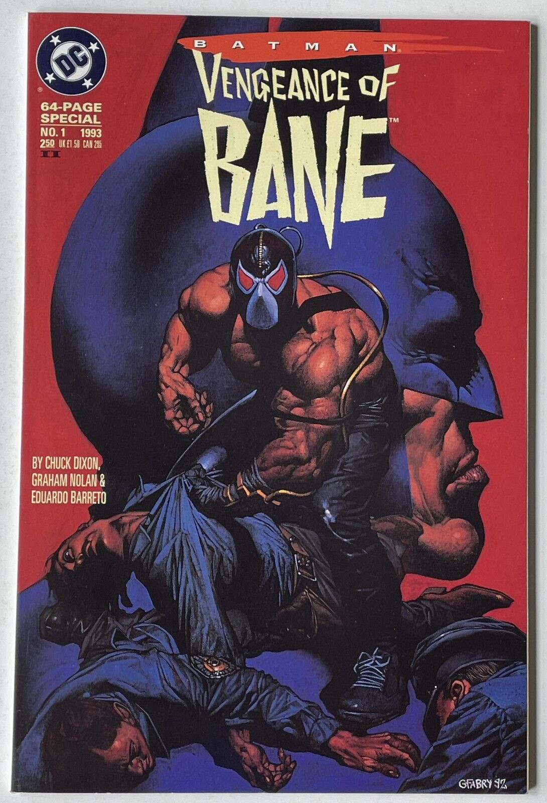 BATMAN: VENGEANCE OF BANE SPECIAL 1 DC 1993 Key 1st Appearance of BANE 2nd Print