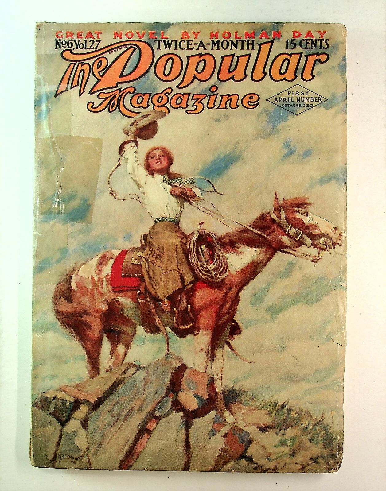 Popular Magazine Pulp Apr 1 1913 Vol. 27 #6 GD/VG 3.0