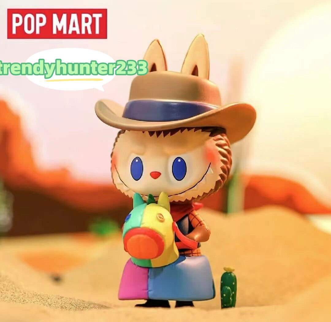 POP MART Labubu THE MONSTERS Western Adventurer series Figure Toy Gift
