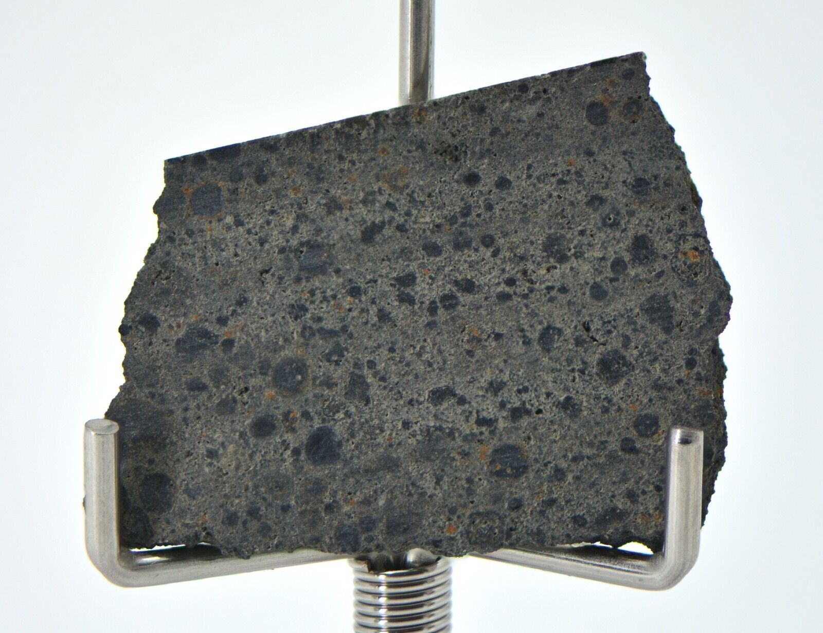 2.09g  I CK4 Carbonaceous Chondrite Meteorite Slice - TOP METEORITE