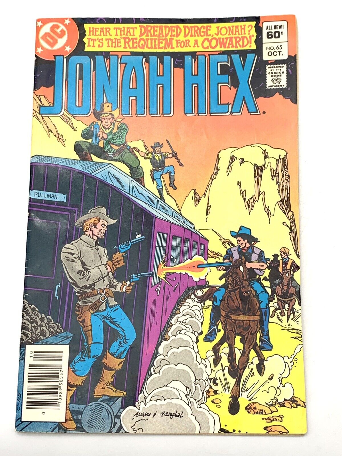 JONAH HEX #65 Western, Newsstand, DC Comics 1982