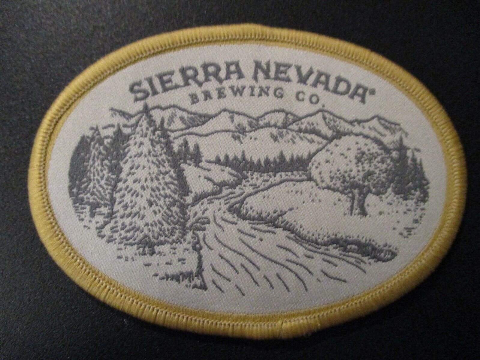 SIERRA NEVADA Oval River bigfoot LOGO PATCH iron on craft beer brewery brewing