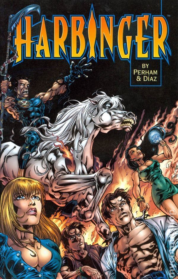 Harbinger Acts of God #1 VF- 7.5 1998 Stock Image