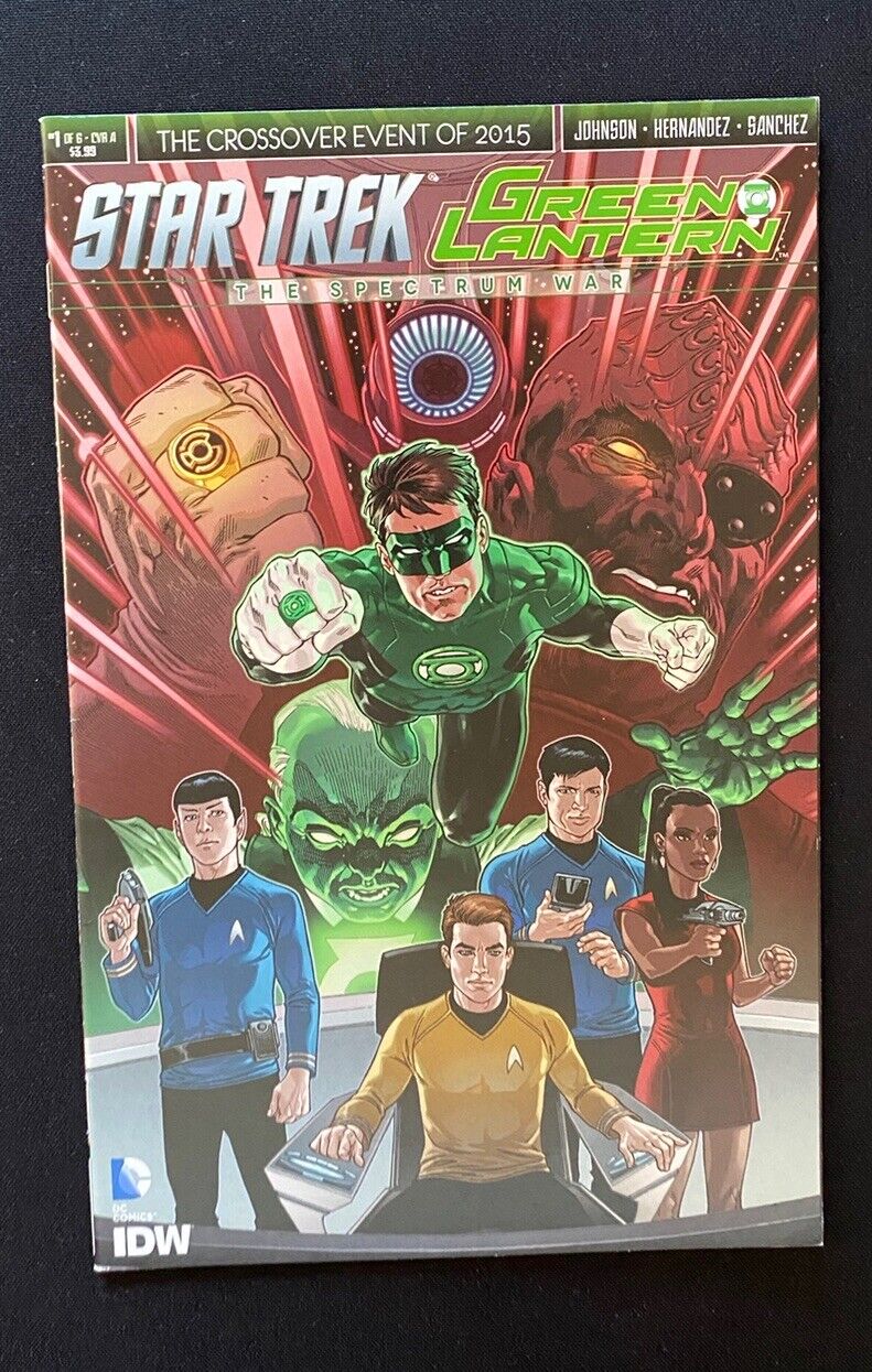 Star Trek / Green Lantern: The Spectrum War #1 (Cover A) 2015 - DC Comics/IDW